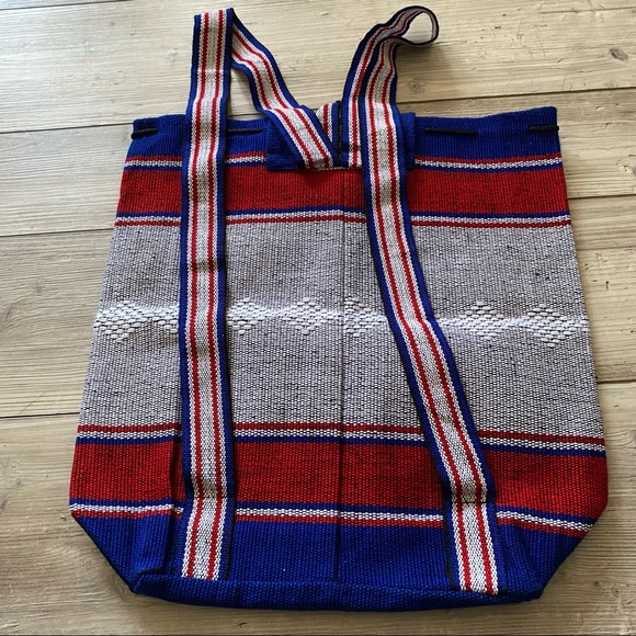 Tapestry Bag Backpack Patriots Football NWOT - Picture 4 of 5